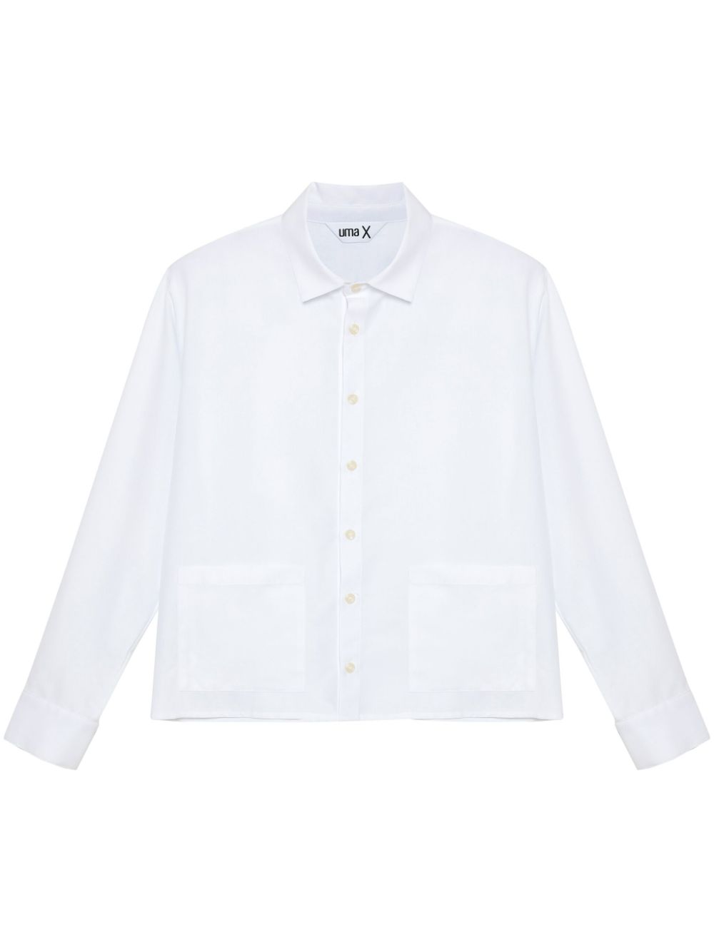 Uma | Raquel Davidowicz Yuval Robichek patchwork shirt - White von Uma | Raquel Davidowicz