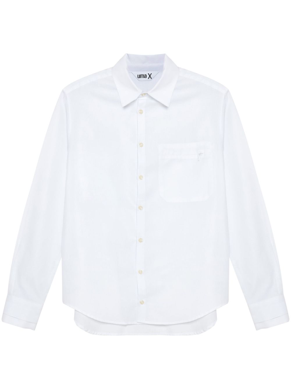 Uma | Raquel Davidowicz Yuval Robichek patchwork "skate" shirt - White von Uma | Raquel Davidowicz