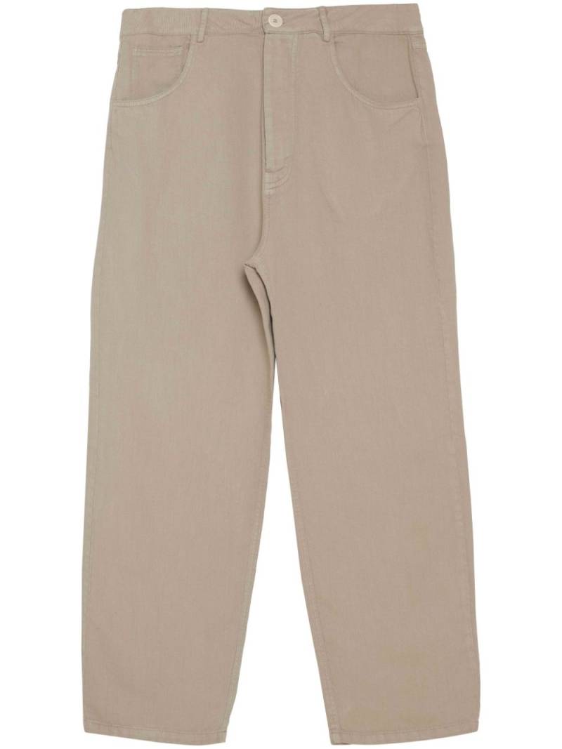 Uma | Raquel Davidowicz Yuval Robichek patchwork straight-fit trousers - Neutrals von Uma | Raquel Davidowicz