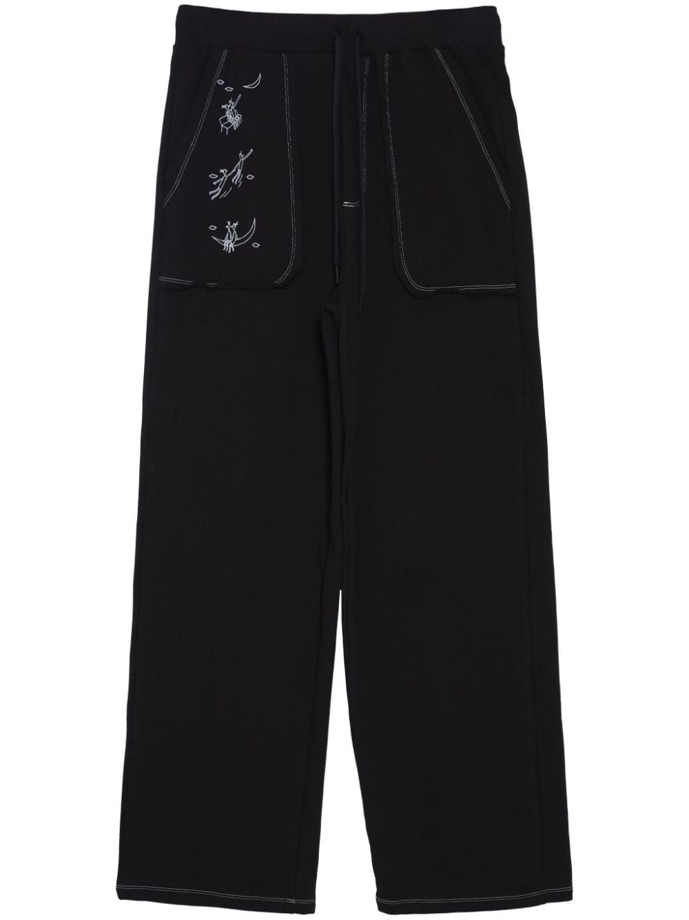 Uma | Raquel Davidowicz Yuval Robichek track pants - Black von Uma | Raquel Davidowicz