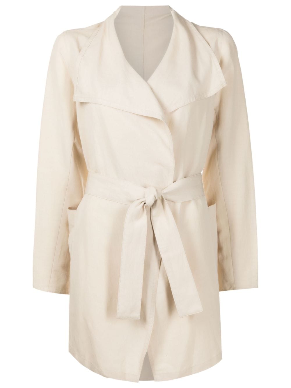 Uma | Raquel Davidowicz asymmetric modal-blend jacket - Neutrals von Uma | Raquel Davidowicz