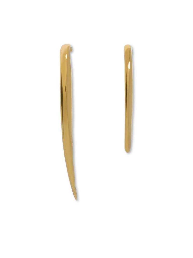 Uma | Raquel Davidowicz asymmetrical earrings - Gold von Uma | Raquel Davidowicz