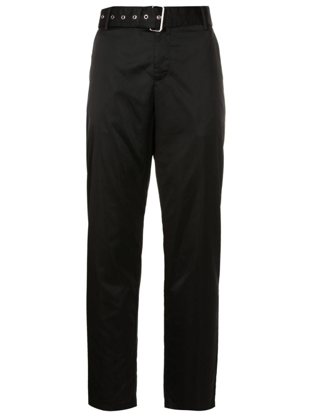 Uma | Raquel Davidowicz belted-waist straight-leg trousers - Black von Uma | Raquel Davidowicz