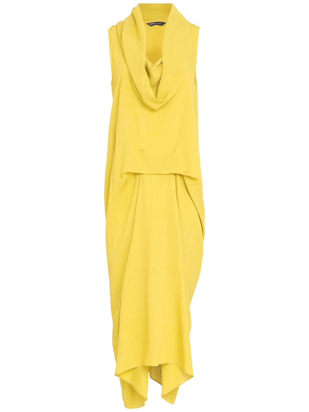 Uma | Raquel Davidowicz crinkle-finish dress - Yellow von Uma | Raquel Davidowicz