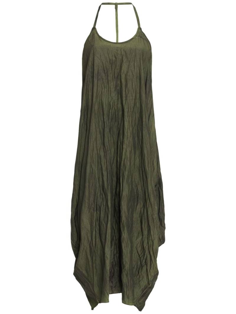 Uma | Raquel Davidowicz crinkled-finish dress - Green von Uma | Raquel Davidowicz