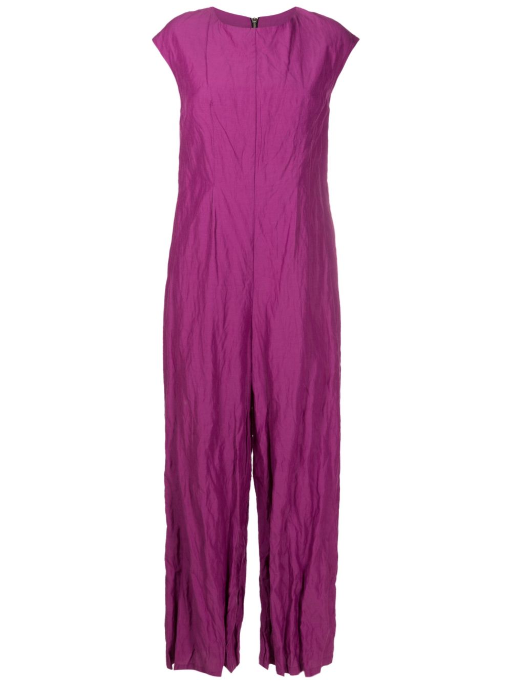 Uma | Raquel Davidowicz crinkled flared jumpsuit - Purple von Uma | Raquel Davidowicz