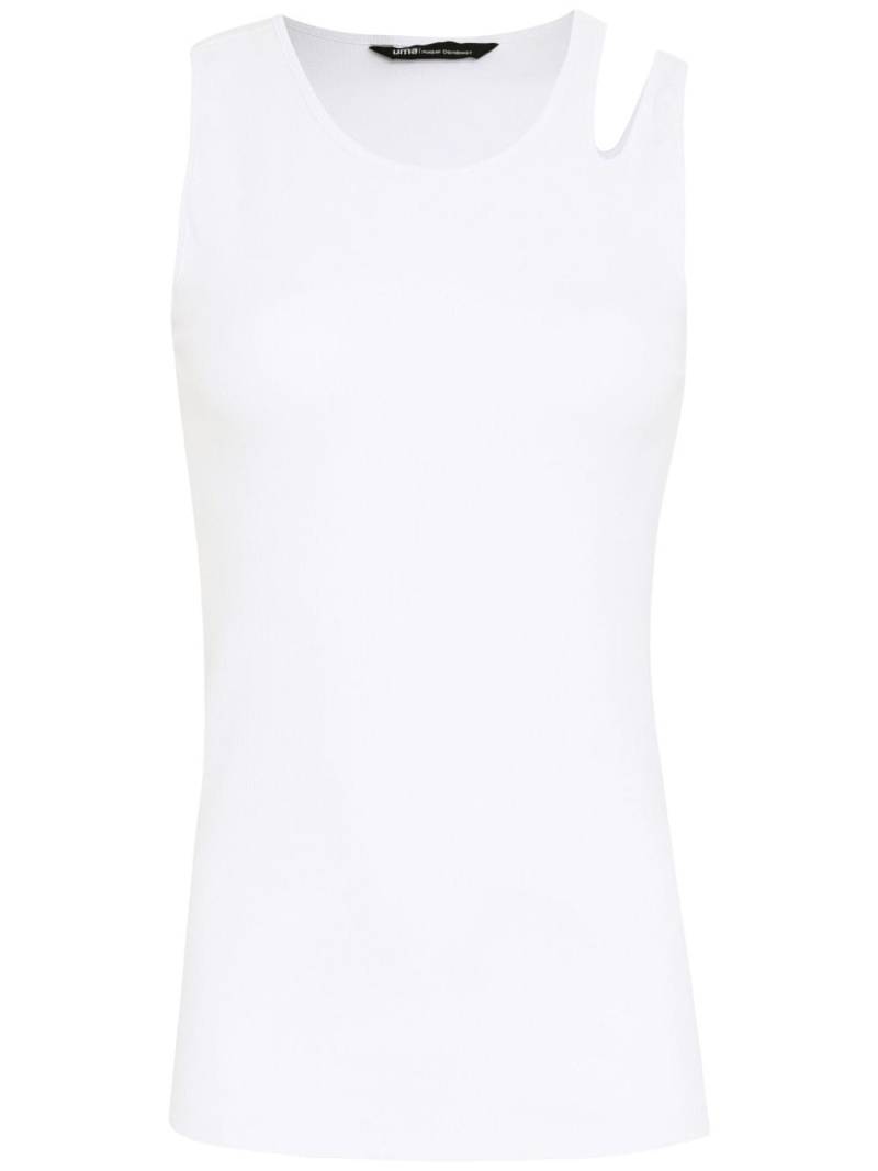 Uma | Raquel Davidowicz cut-out detailed top - White von Uma | Raquel Davidowicz