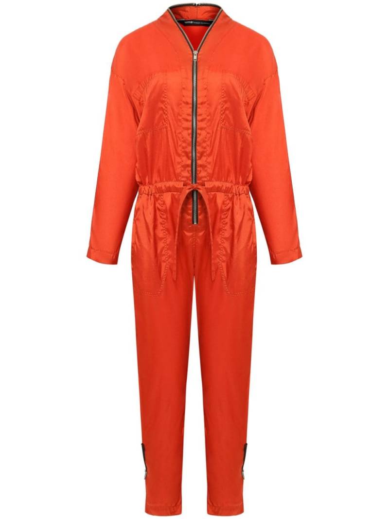 Uma | Raquel Davidowicz drawstring V-neck jumpsuit - Orange von Uma | Raquel Davidowicz