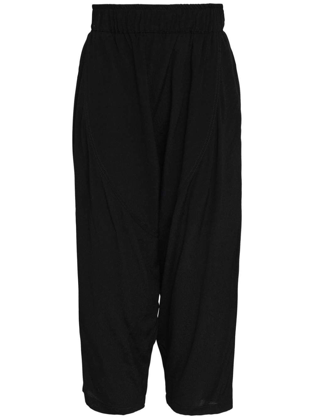 Uma | Raquel Davidowicz drop-crotch cropped trousers - Black von Uma | Raquel Davidowicz