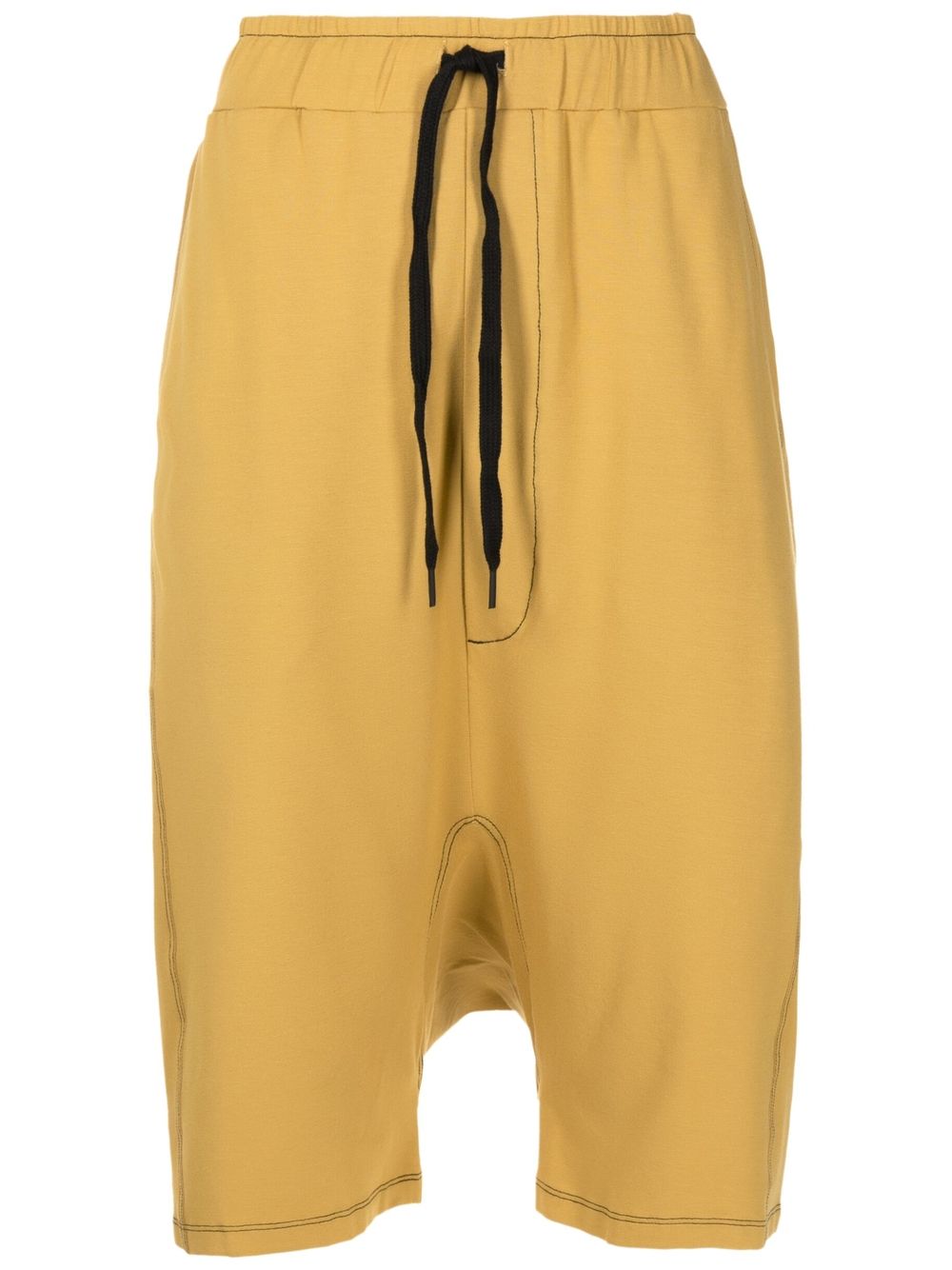 Uma | Raquel Davidowicz drop-crotch drawstring-waist shorts - Yellow von Uma | Raquel Davidowicz