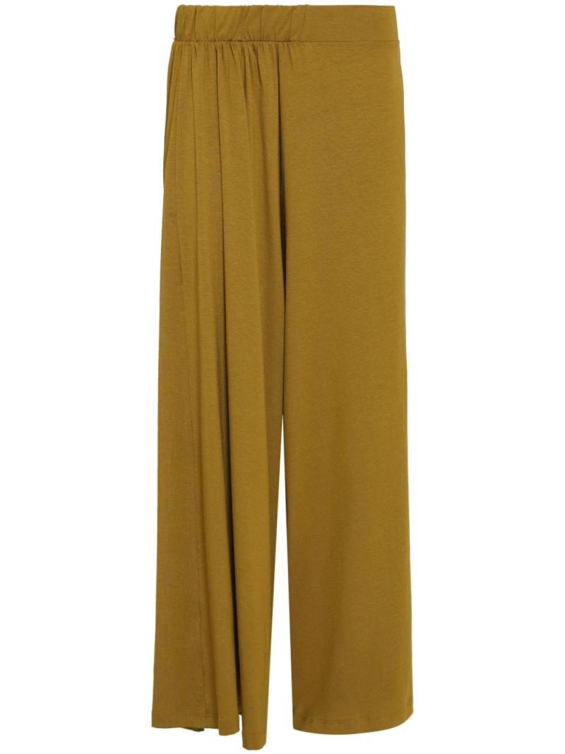 Uma | Raquel Davidowicz elastic-waist straight trousers - Yellow von Uma | Raquel Davidowicz