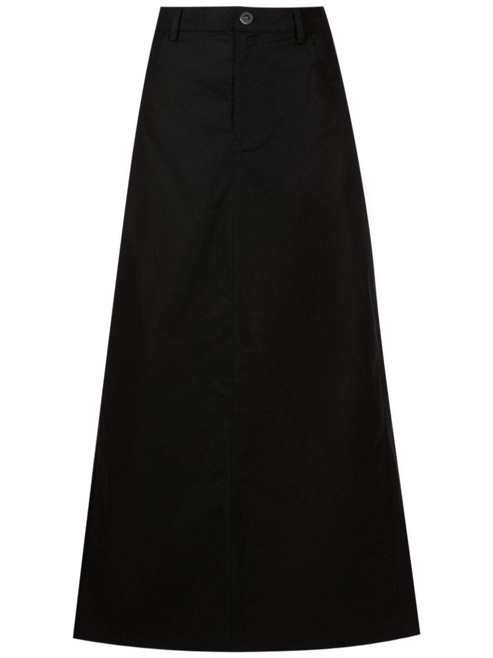 Uma | Raquel Davidowicz evasé cotton skirt - Black von Uma | Raquel Davidowicz