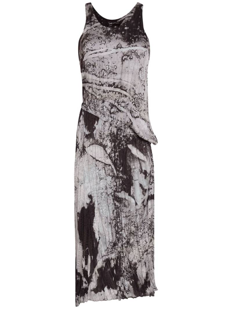 Uma | Raquel Davidowicz graphic-print dress - Grey von Uma | Raquel Davidowicz