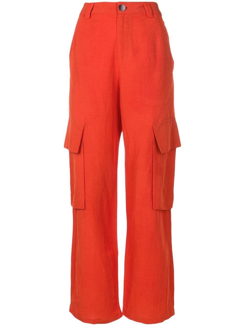 Uma | Raquel Davidowicz high-waisted cargo trousers - Orange von Uma | Raquel Davidowicz