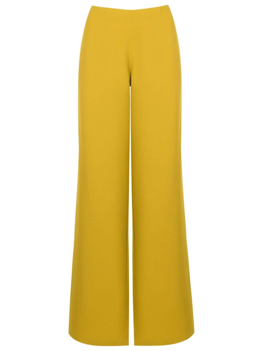 Uma | Raquel Davidowicz high-waisted flared trousers - Yellow von Uma | Raquel Davidowicz