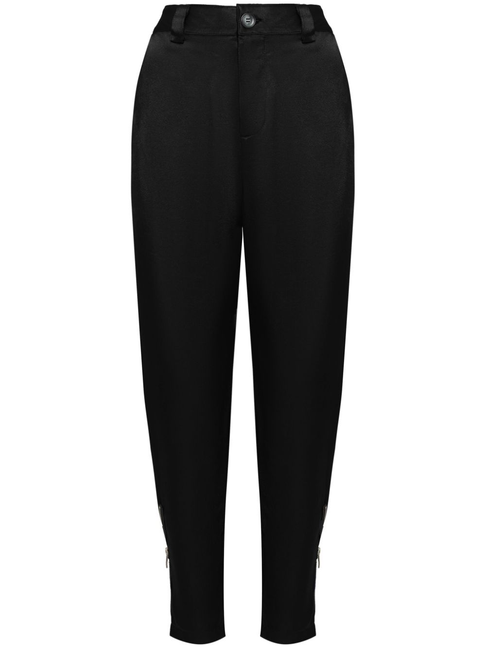 Uma | Raquel Davidowicz high-waisted tapered trousers - Black von Uma | Raquel Davidowicz