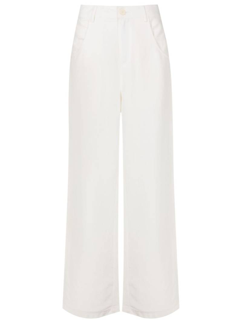 Uma | Raquel Davidowicz high-waisted trousers - White von Uma | Raquel Davidowicz