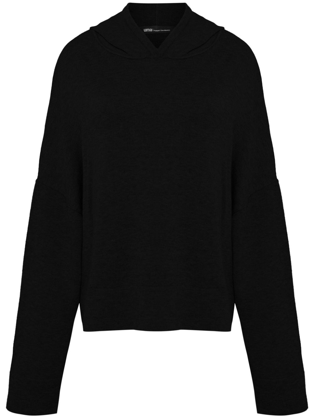 Uma | Raquel Davidowicz hooded knit jumper - Black von Uma | Raquel Davidowicz