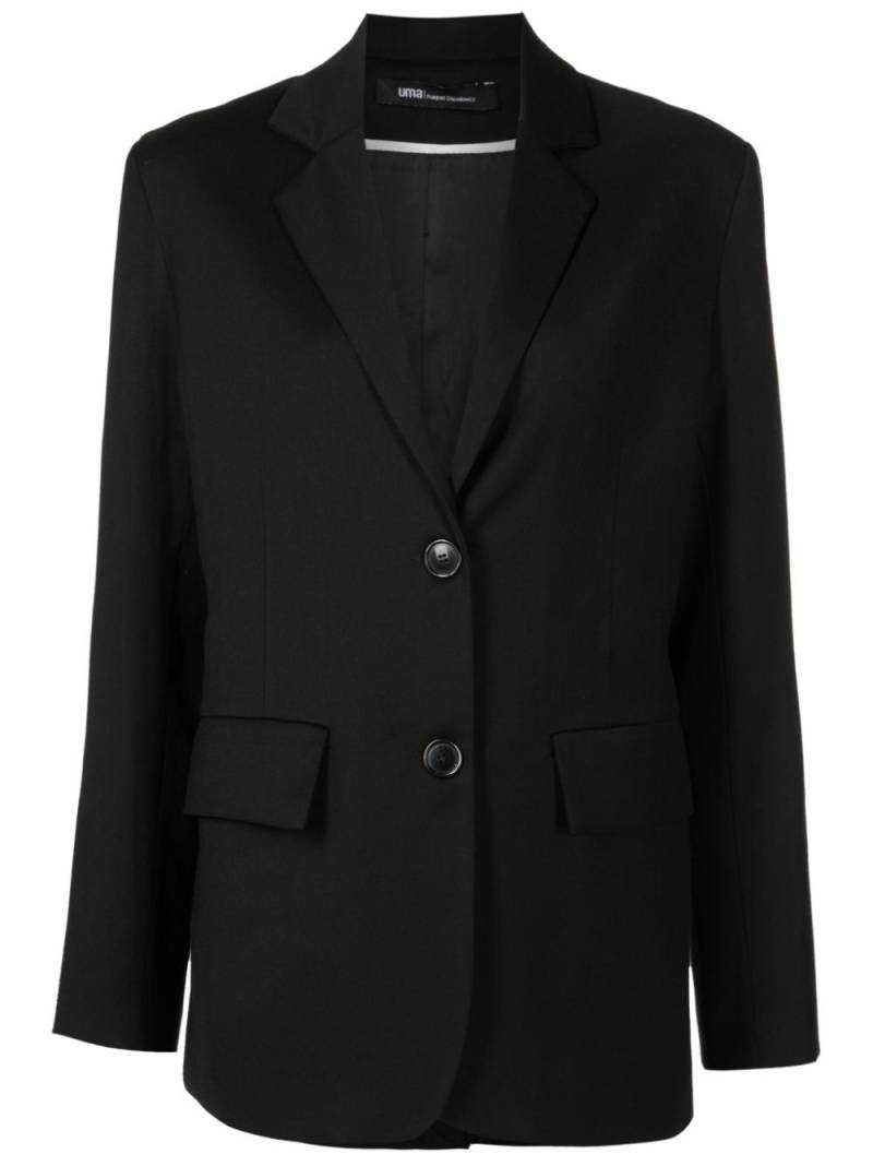 Uma | Raquel Davidowicz oversized single-breasted blazer - Black von Uma | Raquel Davidowicz