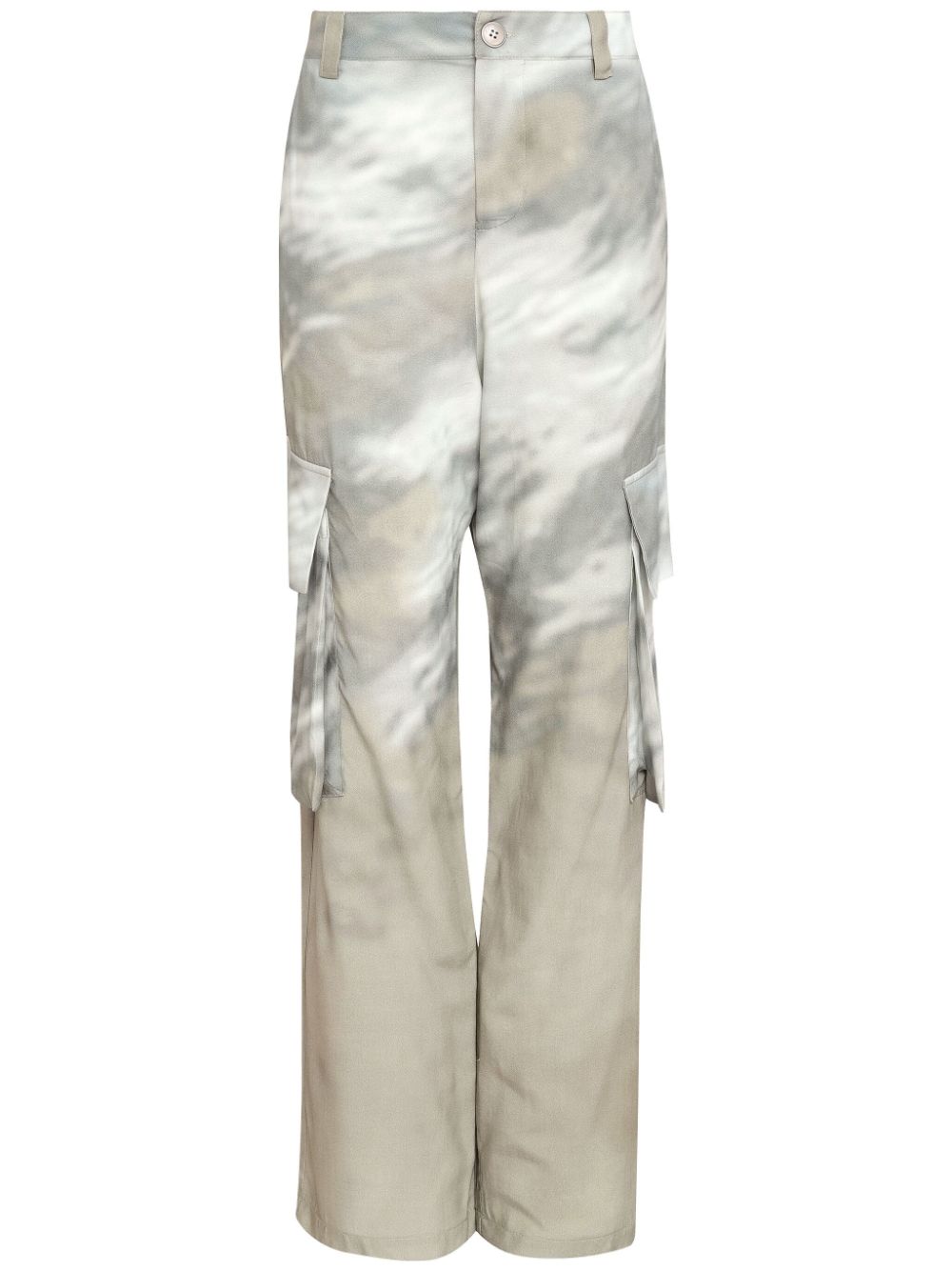 Uma | Raquel Davidowicz panelled cargo trousers - Green von Uma | Raquel Davidowicz