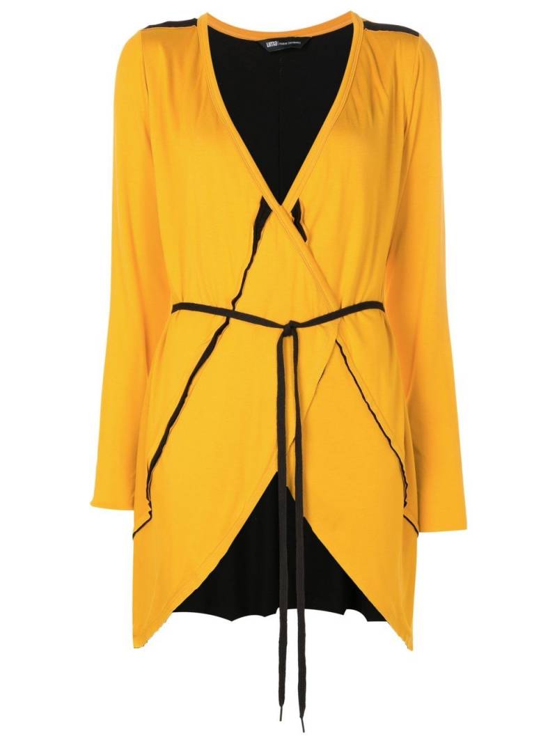 Uma | Raquel Davidowicz panelled-design jacket - Yellow von Uma | Raquel Davidowicz