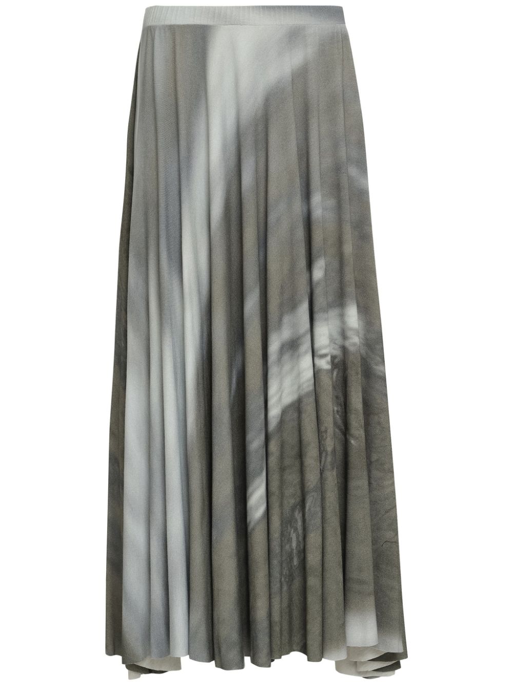 Uma | Raquel Davidowicz pleated midi skirt - Green von Uma | Raquel Davidowicz