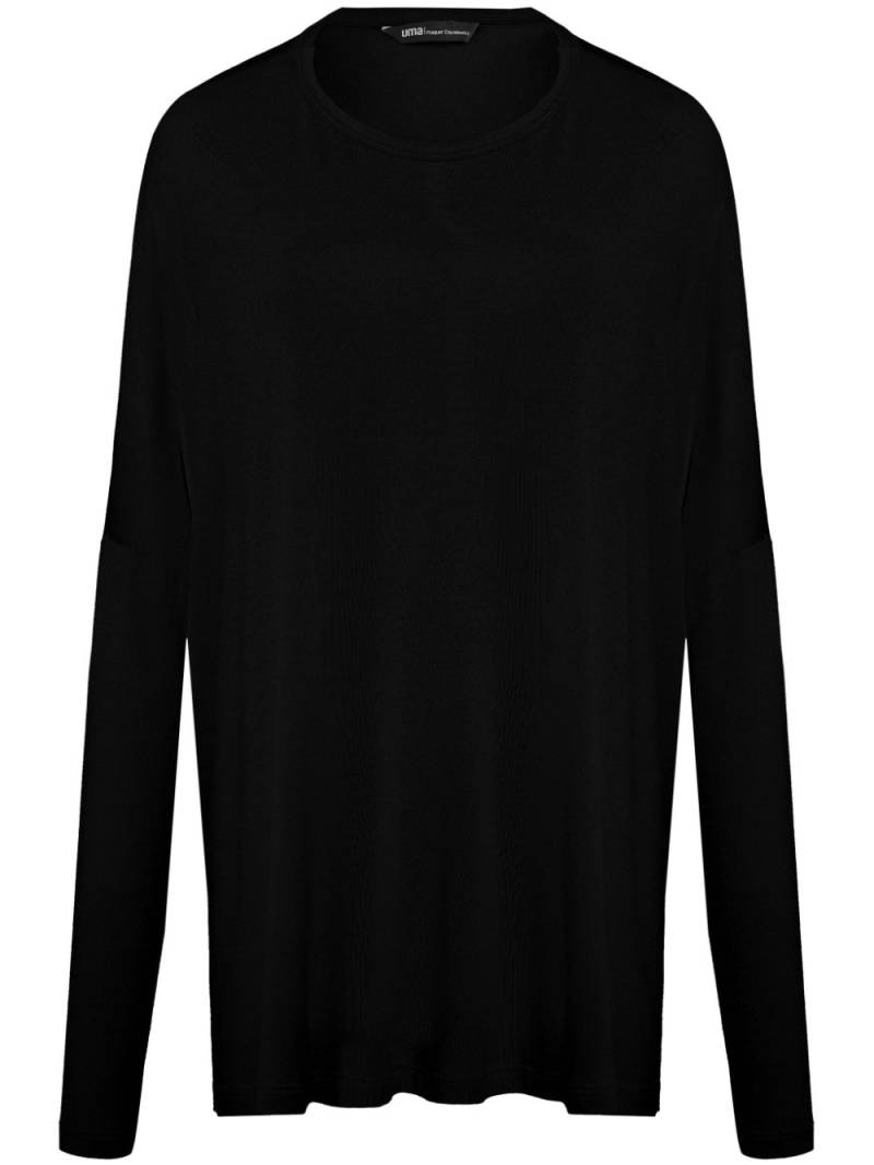 Uma | Raquel Davidowicz round-neck long-sleeve T-shirt - Black von Uma | Raquel Davidowicz