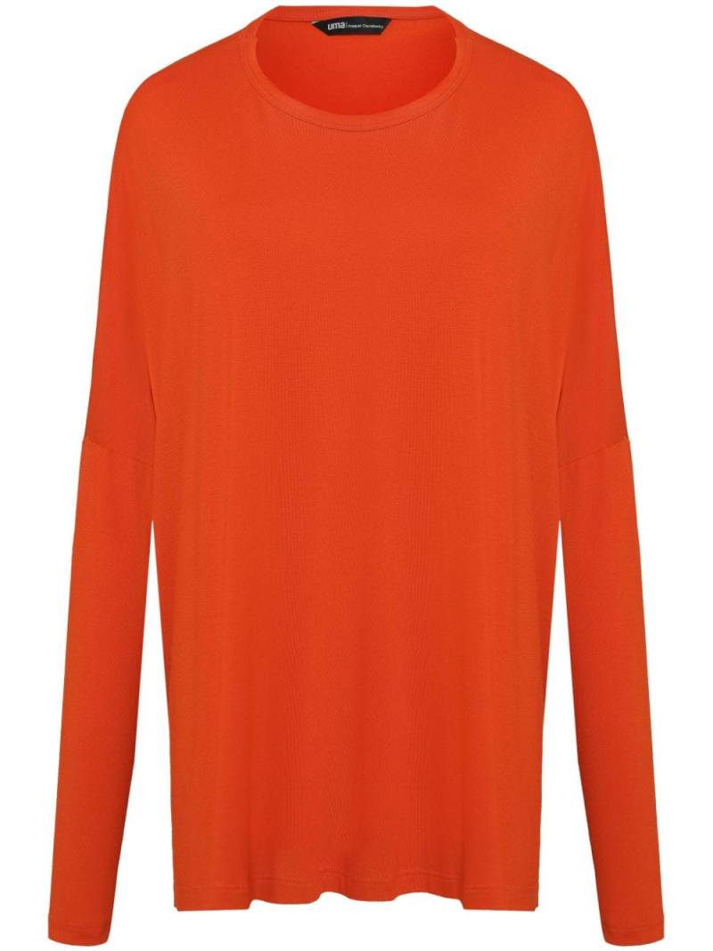 Uma | Raquel Davidowicz round-neck long-sleeve top - Orange von Uma | Raquel Davidowicz