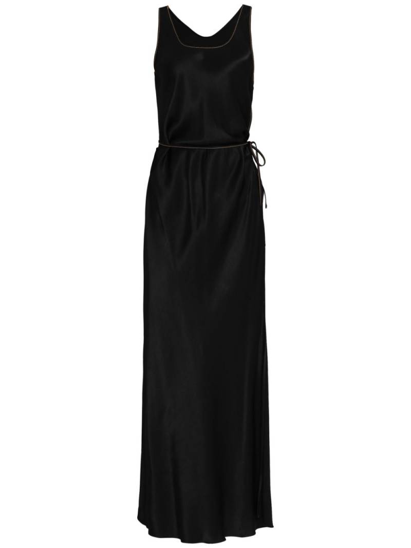 Uma | Raquel Davidowicz satin dress - Black von Uma | Raquel Davidowicz