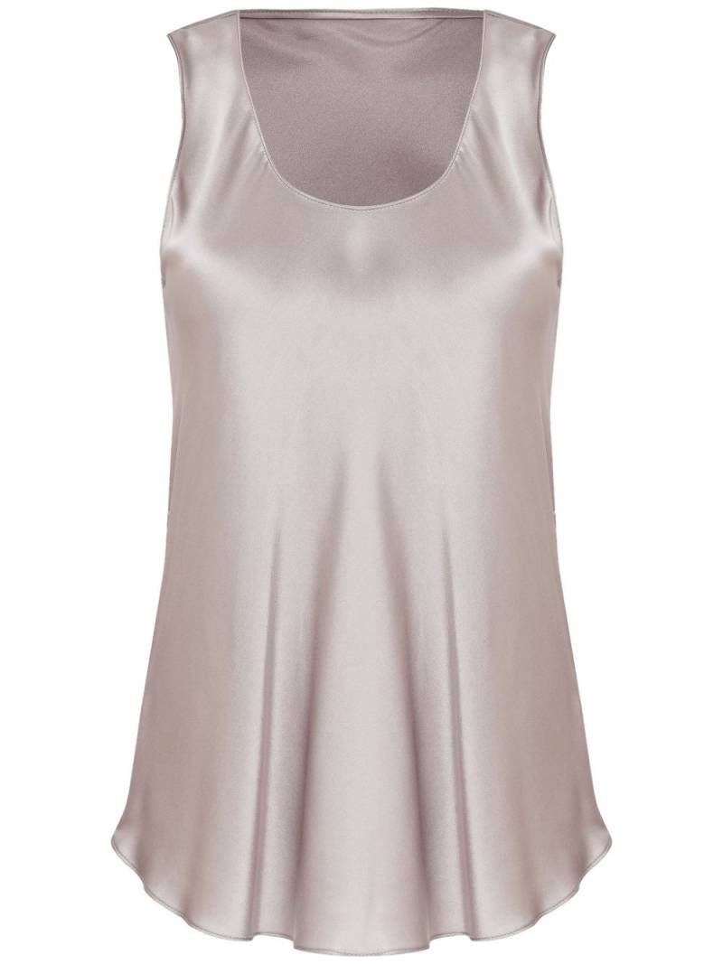 Uma | Raquel Davidowicz satin tank top - Grey von Uma | Raquel Davidowicz