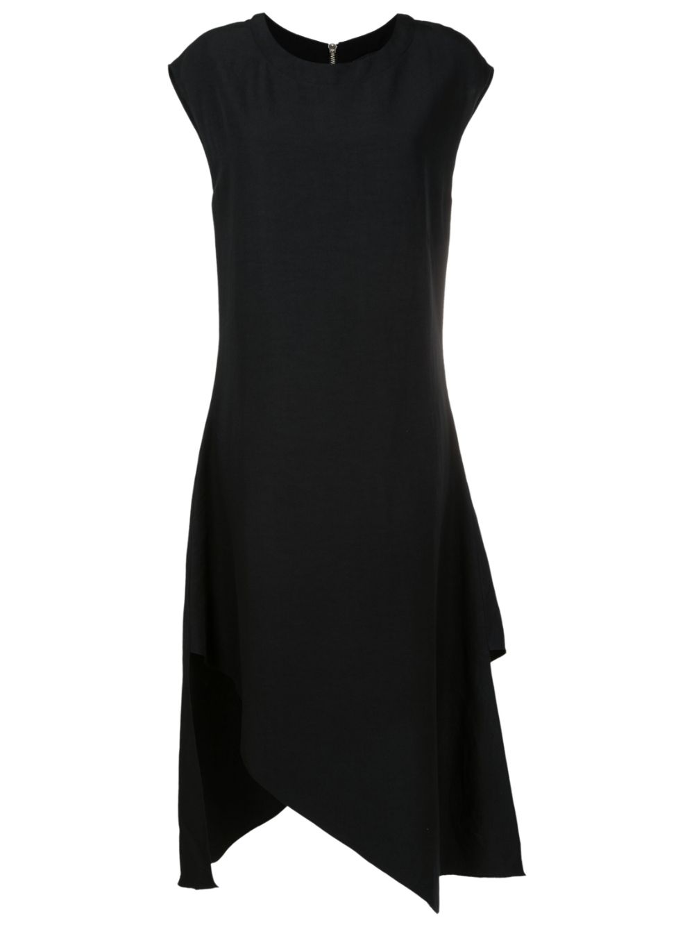 Uma | Raquel Davidowicz sleeveless asymmetric midi dress - Black von Uma | Raquel Davidowicz