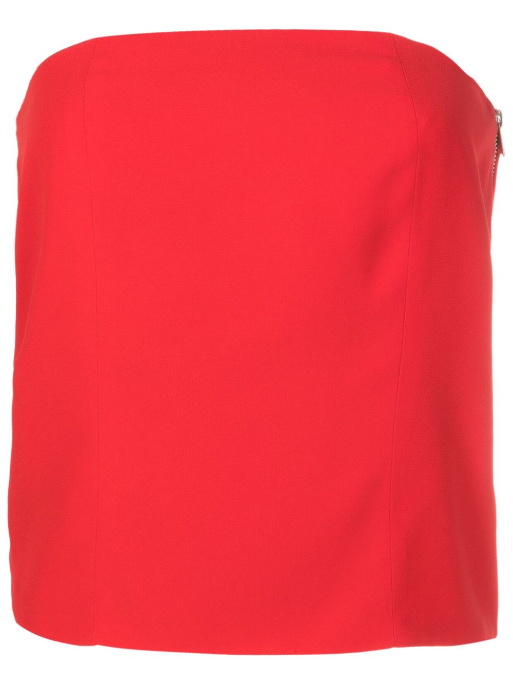 Uma | Raquel Davidowicz square-neck strapless top - Red von Uma | Raquel Davidowicz