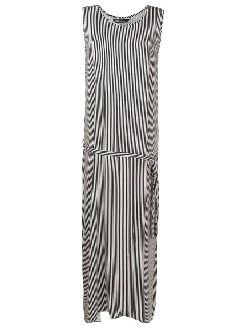 Uma | Raquel Davidowicz striped tied-waist maxi dress - Black von Uma | Raquel Davidowicz