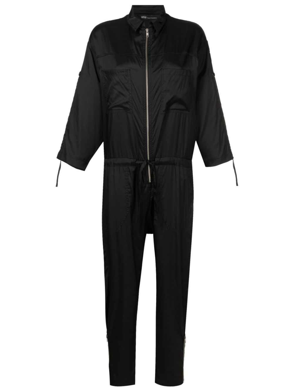 Uma | Raquel Davidowicz zip-up tapered-leg jumpsuit - Black von Uma | Raquel Davidowicz