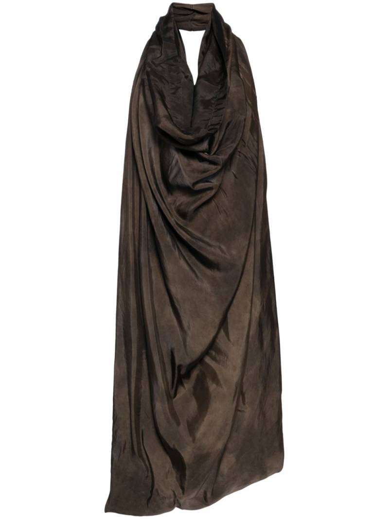 Uma Wang Amone dress - Brown von Uma Wang