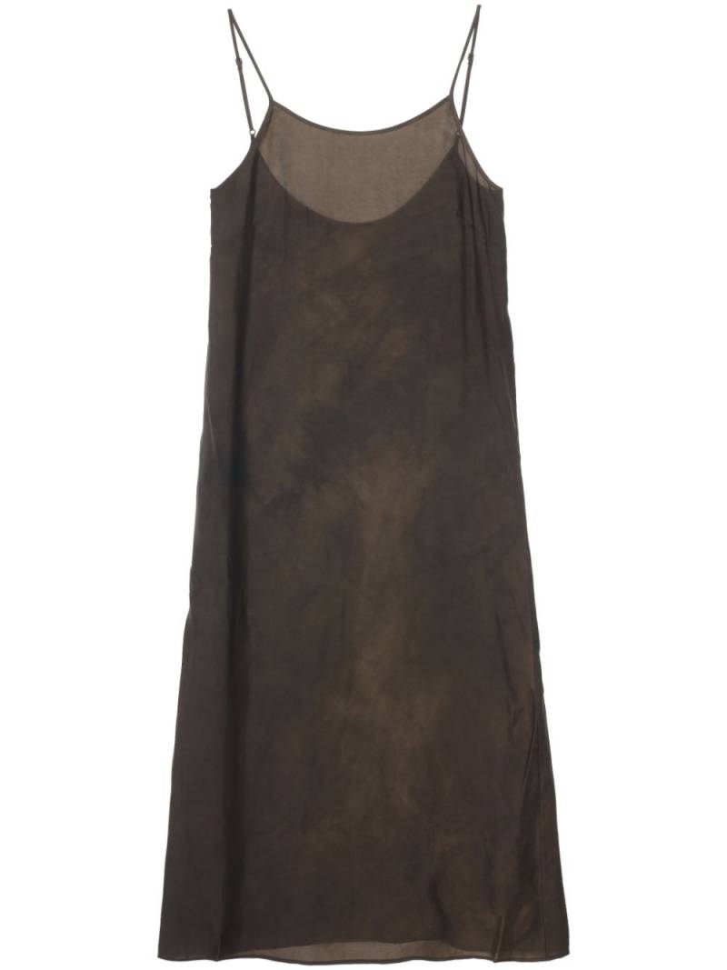 Uma Wang Anaya maxi dress - Brown von Uma Wang