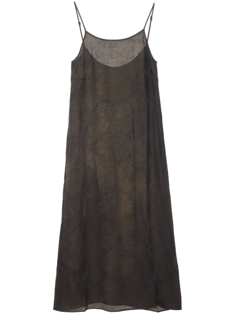 Uma Wang Anaya maxi dress - Brown von Uma Wang