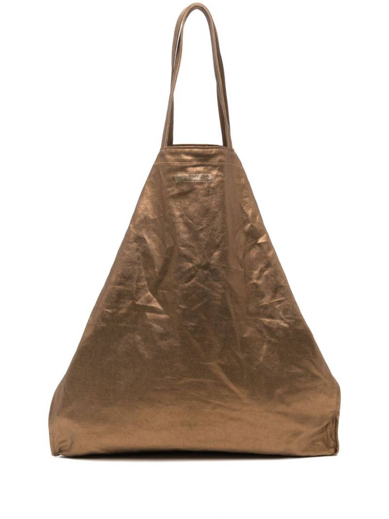 Uma Wang Big Shopping tote bag - Gold von Uma Wang