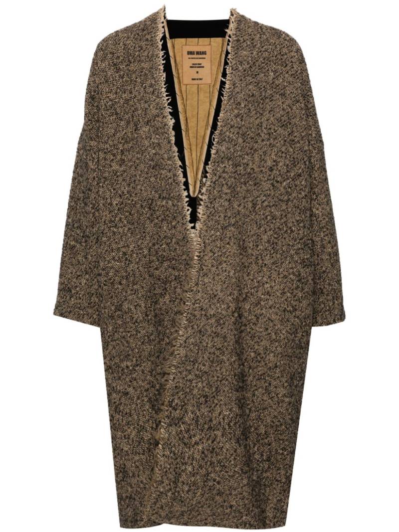 Uma Wang Caleb coat - Neutrals von Uma Wang