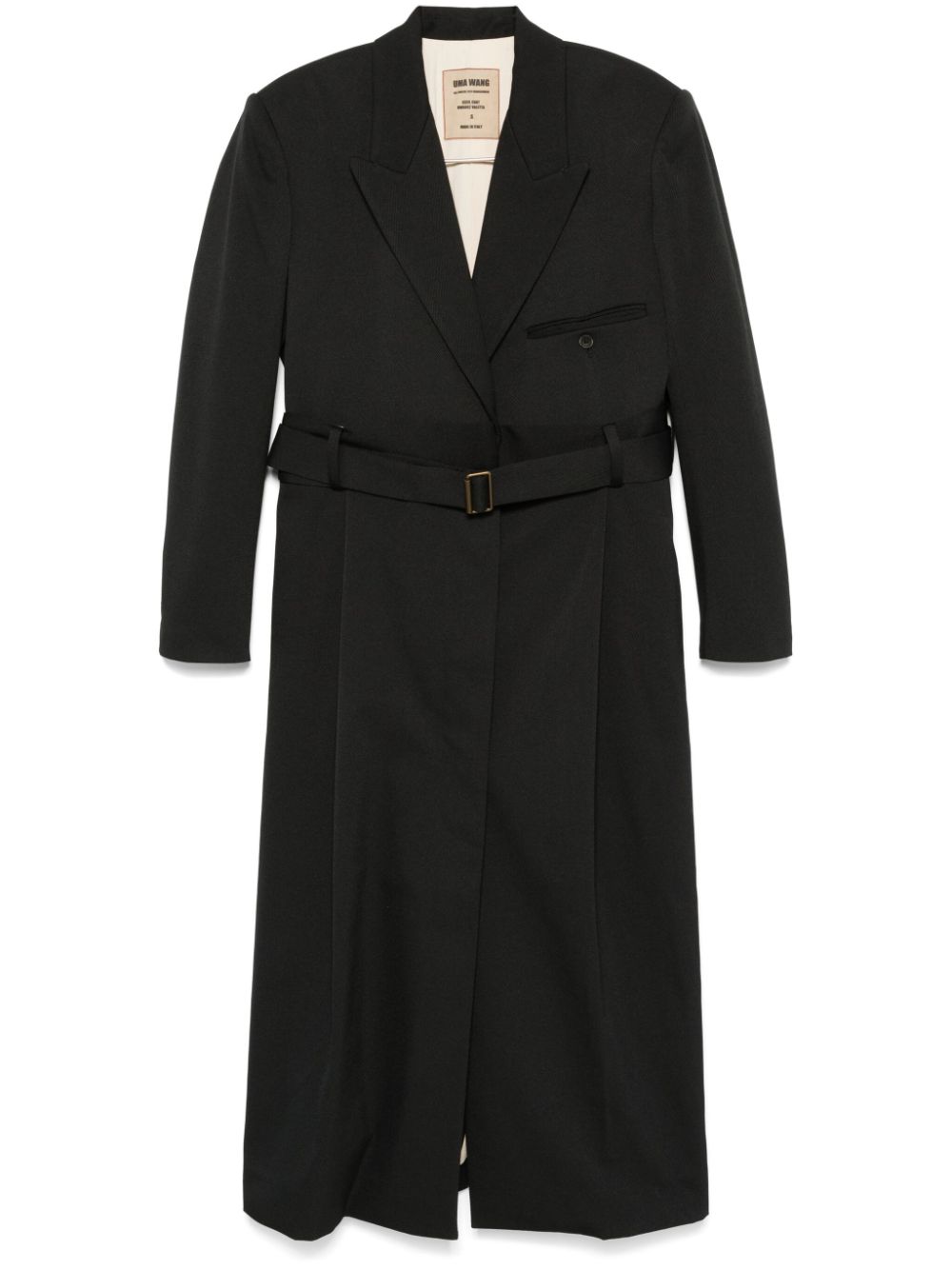 Uma Wang Cecil coat - Black von Uma Wang