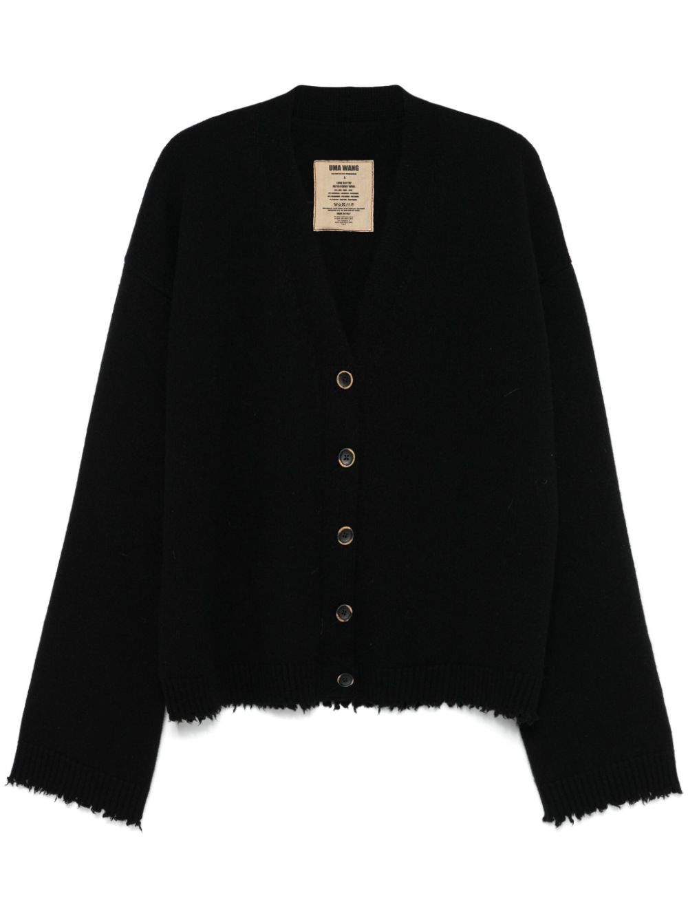 Uma Wang Over cardigan - Black von Uma Wang