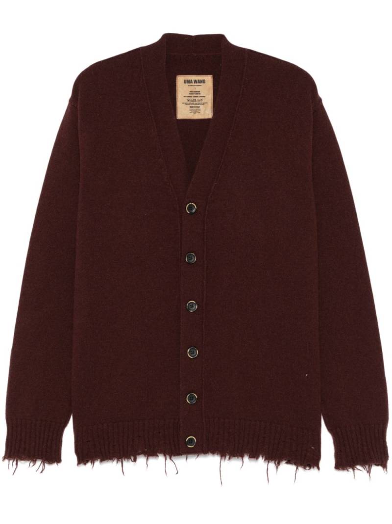 Uma Wang Over cardigan - Red von Uma Wang