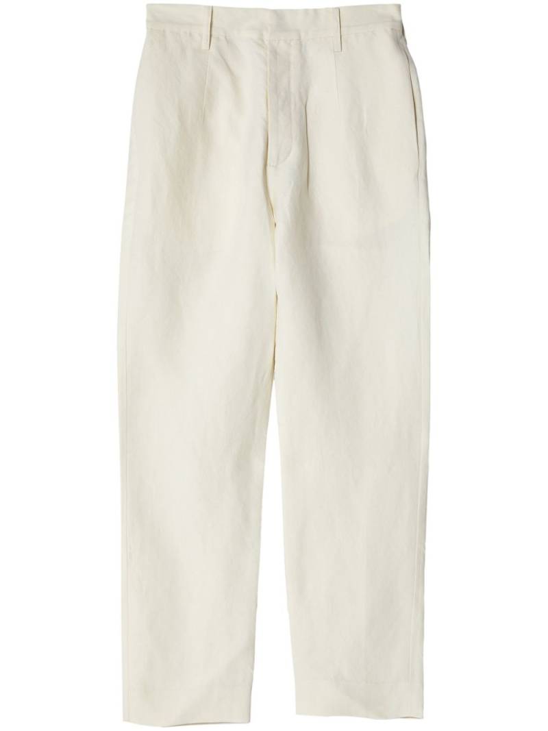 Uma Wang Pier straight-leg trousers - Neutrals von Uma Wang