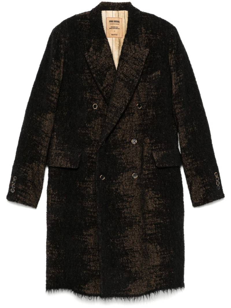 Uma Wang Riccardo coat - Black von Uma Wang