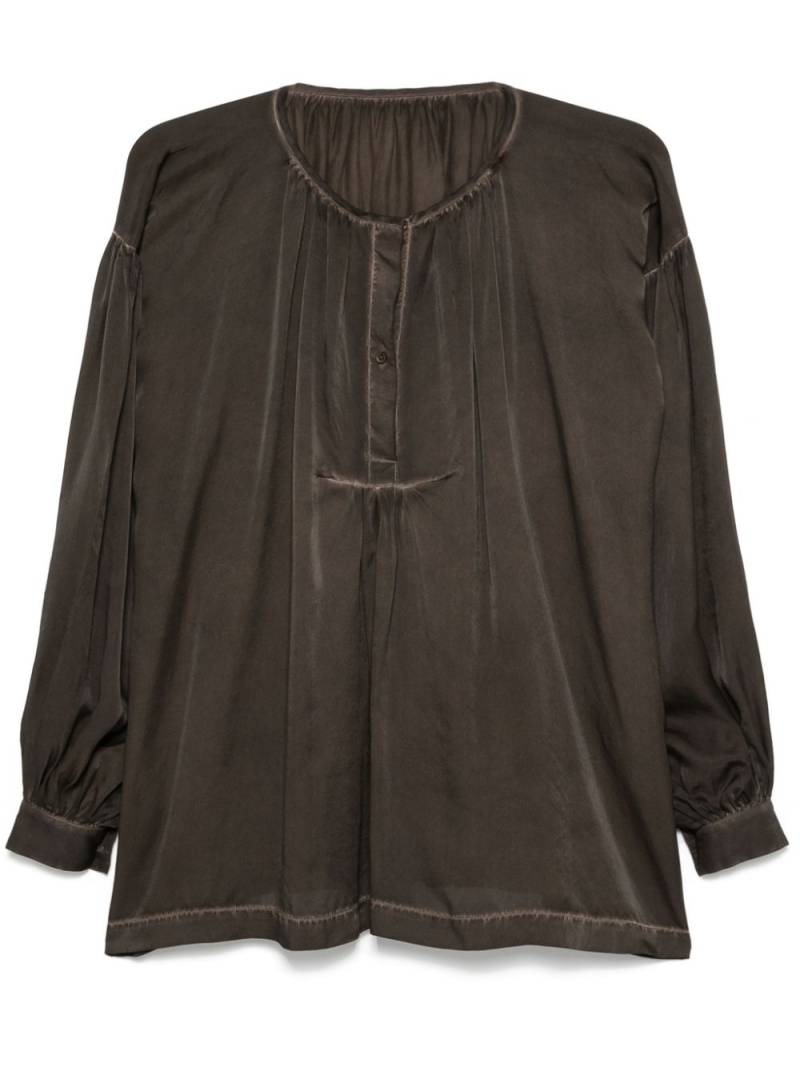 Uma Wang Tillie blouse - Brown von Uma Wang