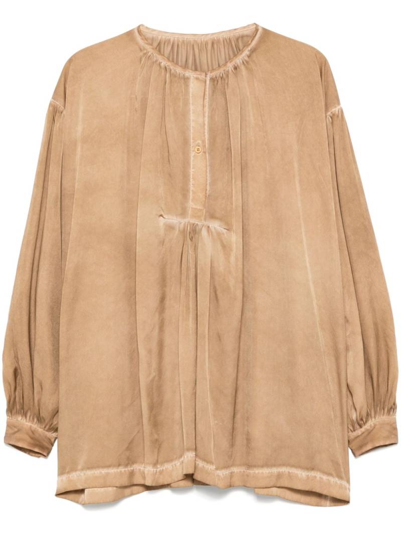 Uma Wang Tillie blouse - Brown von Uma Wang