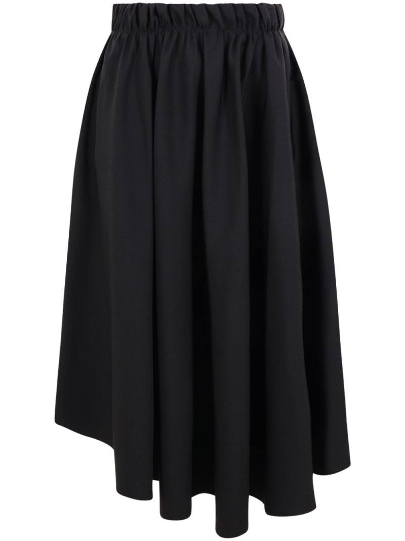 Uma Wang asymmetric skirt - Black von Uma Wang