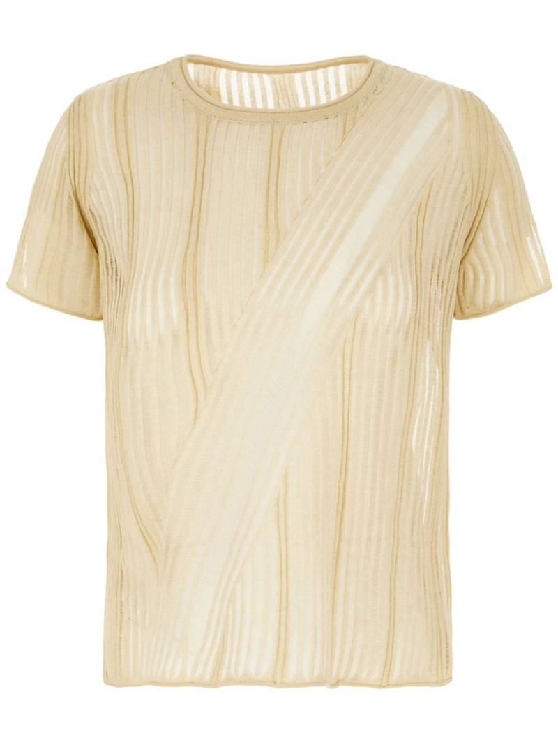 Uma Wang cotton T-shirt - Neutrals von Uma Wang