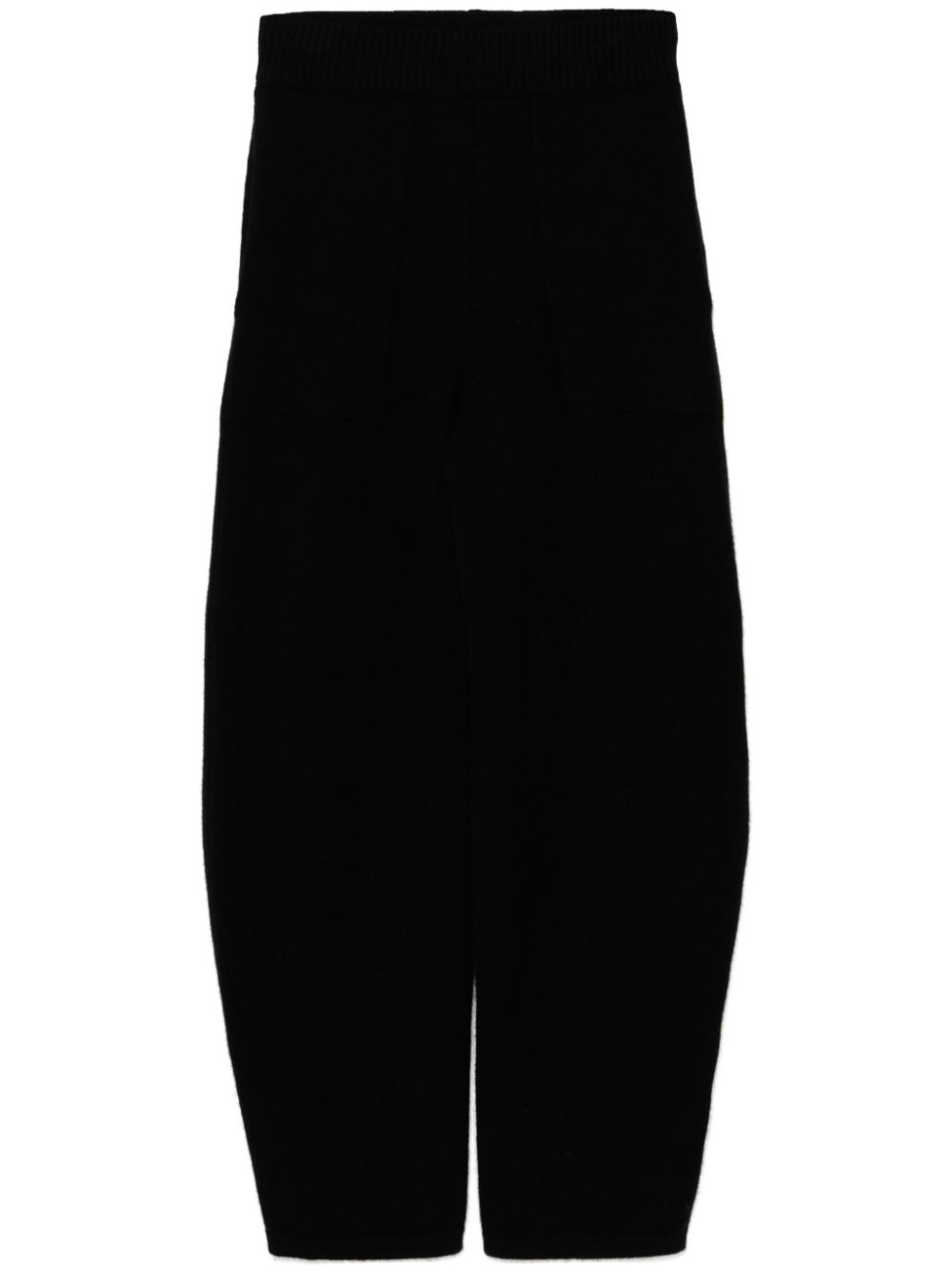 Uma Wang knitted tapered trousers - Black von Uma Wang