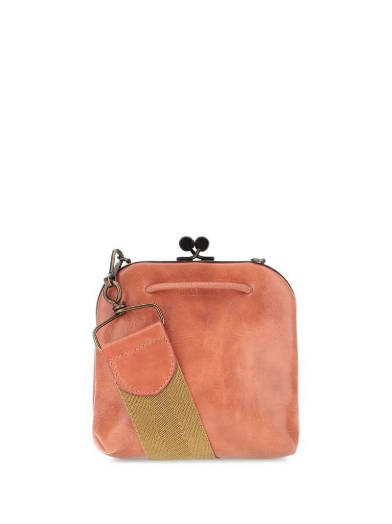 Uma Wang leather crossbody bag - Pink von Uma Wang